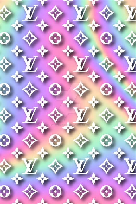 rainbow lv pattern